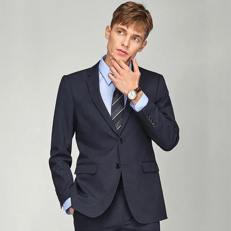Suit Jacket Men's Business Dress Wedding Dress Spring and Autumn Casual Suit Jacket
