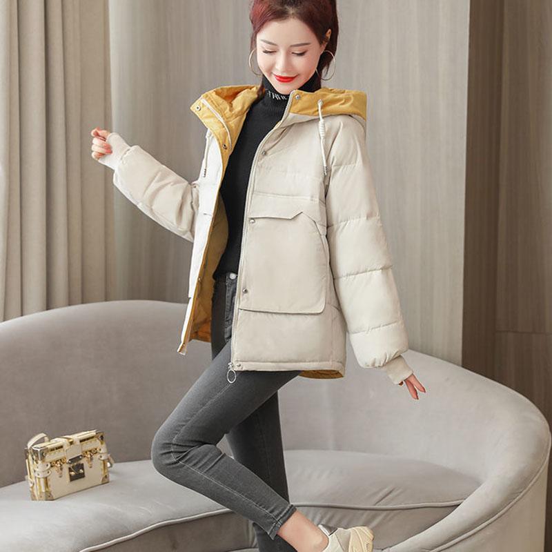 Winter Short Down Padded Jacket Wild Thick Loose Jacket Fashion Casual Women Padded Jacket