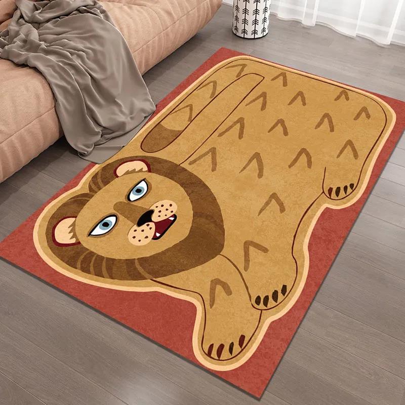 Cute Cartoon Carpet Home Full Shop Teenage Heart Bedroom Room Bedside Blanket Living Room Tea A Few Mats
