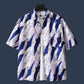 Hawaiian Shirt Beach Tees Summer Plus Size Overshirt Half Sleeve T-shirts Casual Print Undies Button Up Cardigan Men Clothing