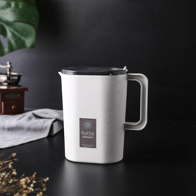 Nordic Cold Kettle Large Capacity Graduation Kettle High Temperature Resistant Household Beverage Teapot with Plain Water