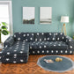 Corner Sofa Covers for Living Room Slipcovers Elastic Stretch Sectional Loveseat L Shape Sofa Cover