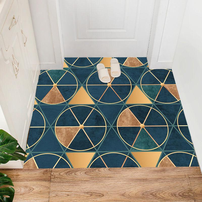 Door-to-door Floor Mats Oil and Water Absorption Long Kitchen Floor Mats Bathroom Bedroom Anti-slip Mats Carpet Door Mats