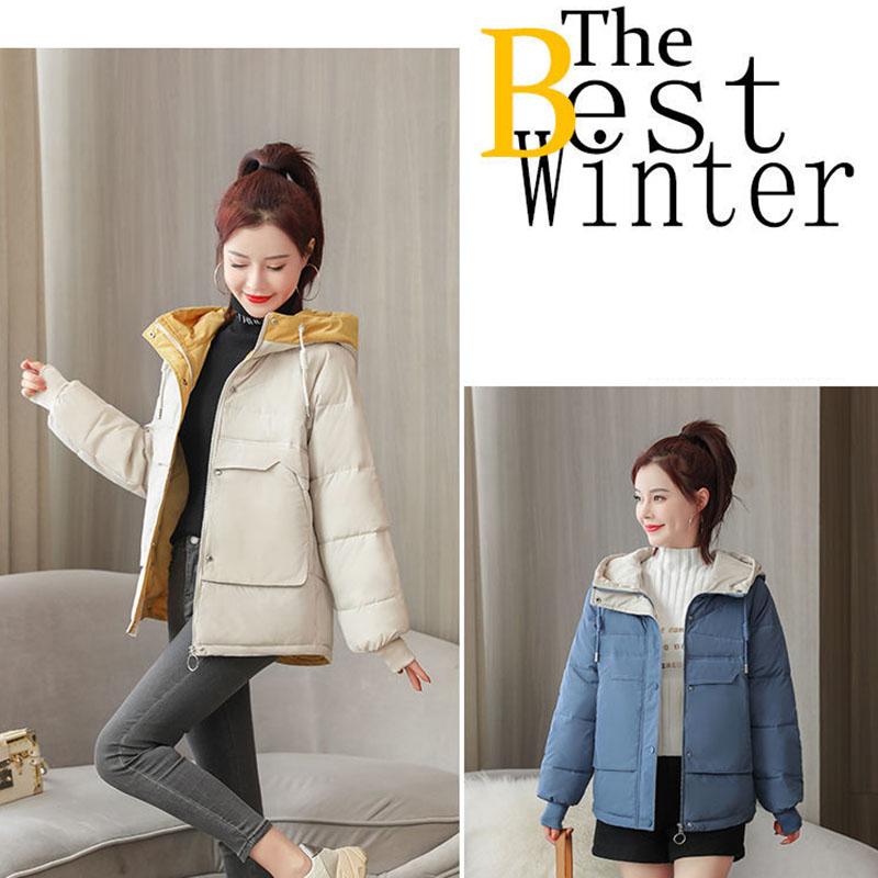 Winter Short Down Padded Jacket Wild Thick Loose Jacket Fashion Casual Women Padded Jacket
