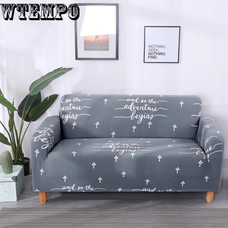 Universal Size 1/2/3/4 Seater Stretch Sofa Cover Printing Sofa Covers Slipcovers Couch Cover