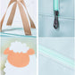 Dry and Wet Separation Toiletry Bag Cosmetic Bag Women Clear Handbag Waterproof for Bathing Swimming Beach Portable Transparent Bag