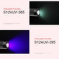 Fluorescent Agent Detection 365nm Ultraviolet Rays Cosmetics Anti-counterfeiting Pen Purple Flashlight Detection Fluorescent Agent Without Lighting
