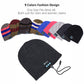 Bluetooth Earphone Music Hat Winter Wireless Headphone Cap Headset With Mic Sport Hat For Gaming