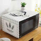 Microwave Oven Cover Dust Cover Oil-proof Thickened Splash-proof Oven Cover Cloth Universal Waterproof Cover Towel Household Dust-proof Cloth