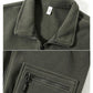 Fall/Winter Fleece Jacket Men's Polar Fleece Cardigan Double-sided Fleece Jacket Oversized Warm Jacket