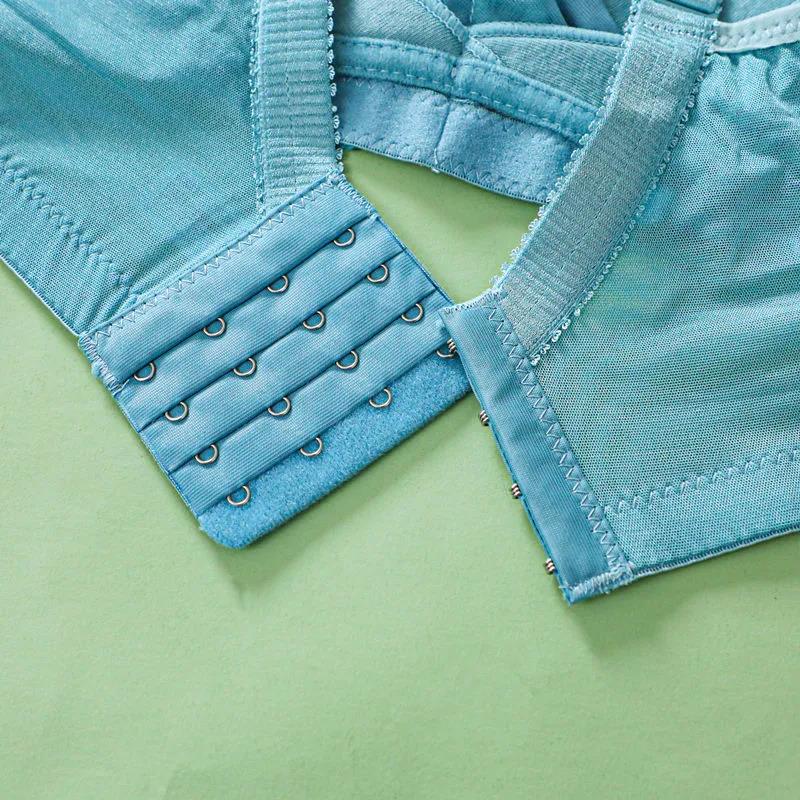 Ultra-thin Lace Breathable Rabbit Ears No Steel Rings Gathering Adjustable No Sponge Anti-Sagging Ladies Underwear Bra