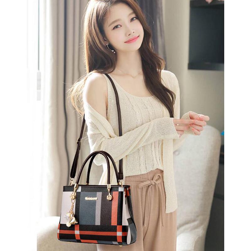 Shoulder Handbag Trendy wild Woman bag Leather bag Big capacity European and American style
