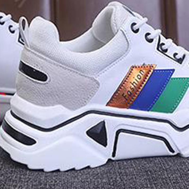 Women's Platform Sneakers Women Shoe Lace Up Shoes 5cm High Heel Women Sneakers Trainers Dad Shoes
