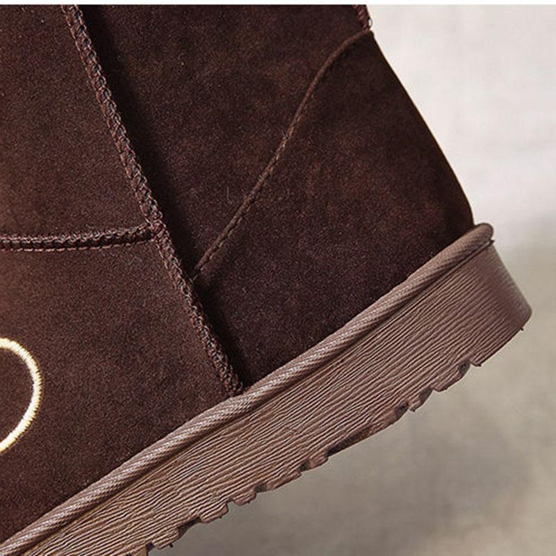 Snow Boots Women Autumn and Winter Women's Shoes Korean Cute Bread Shoes Thick Warm Cotton Shoes Ankle Boots