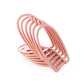 6Pcs Coat Rack Creative Storage Rack Wall Hook Nail-free Behind The Door Hat Rack Multifunctional Bag Wall Hook Rack