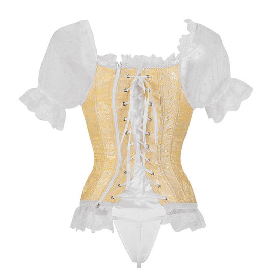 Embroidered Lace Jumpsuit Solid Color Stitching Sexy Body Jumpsuit Romantic Women'S Underwear