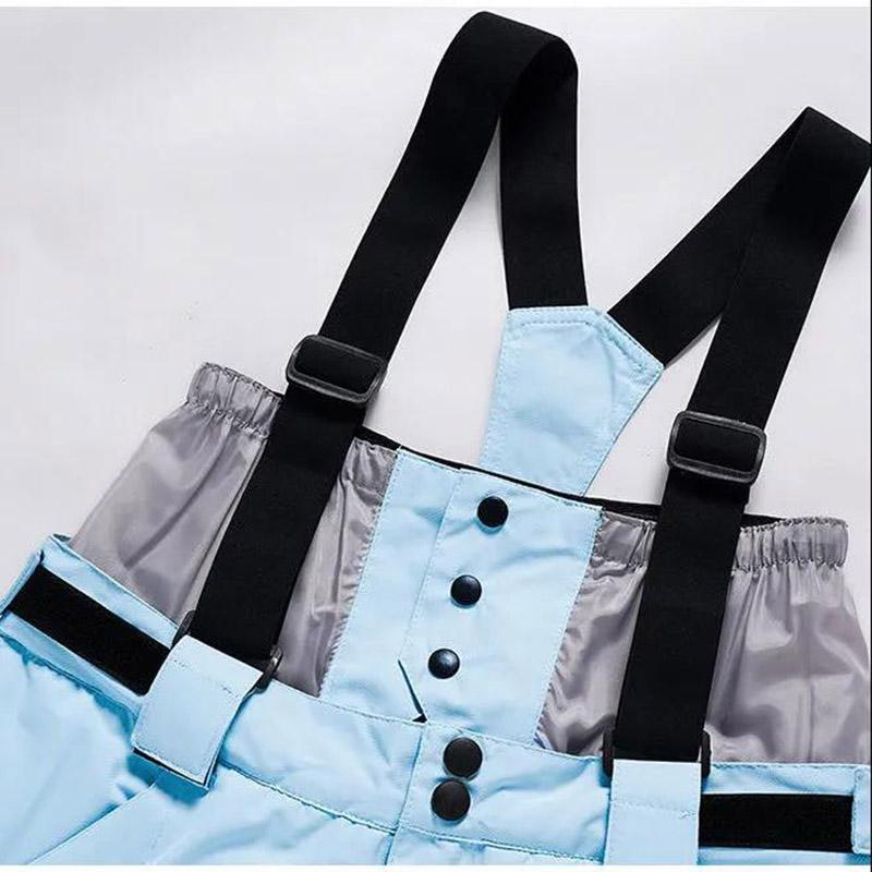 Winter Ski Pants Waist Protection Couples Windproof and Warm Wear-resistant Ski Wear Outdoor Single and Double Board Ski Pants
