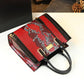 Leather Texture Women's Bag Fashion Shoulder Handbag Middle-aged Mother Elegant Shopping Bag