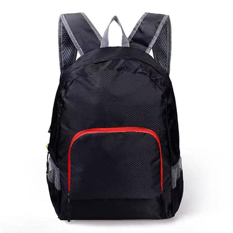 Korean Version of The Multifunctional Travel Backpack Outdoor Climbing Bag Storage Bag Simple and Lightweight Folding Backpack