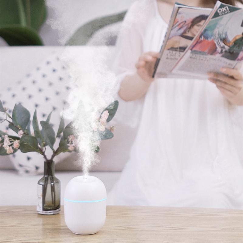 Humidifier Air Purifiers  Ultrasonic Air Humidifier Mini Portable Essential Oil Aromatherapy Diffuser for Home Office Car