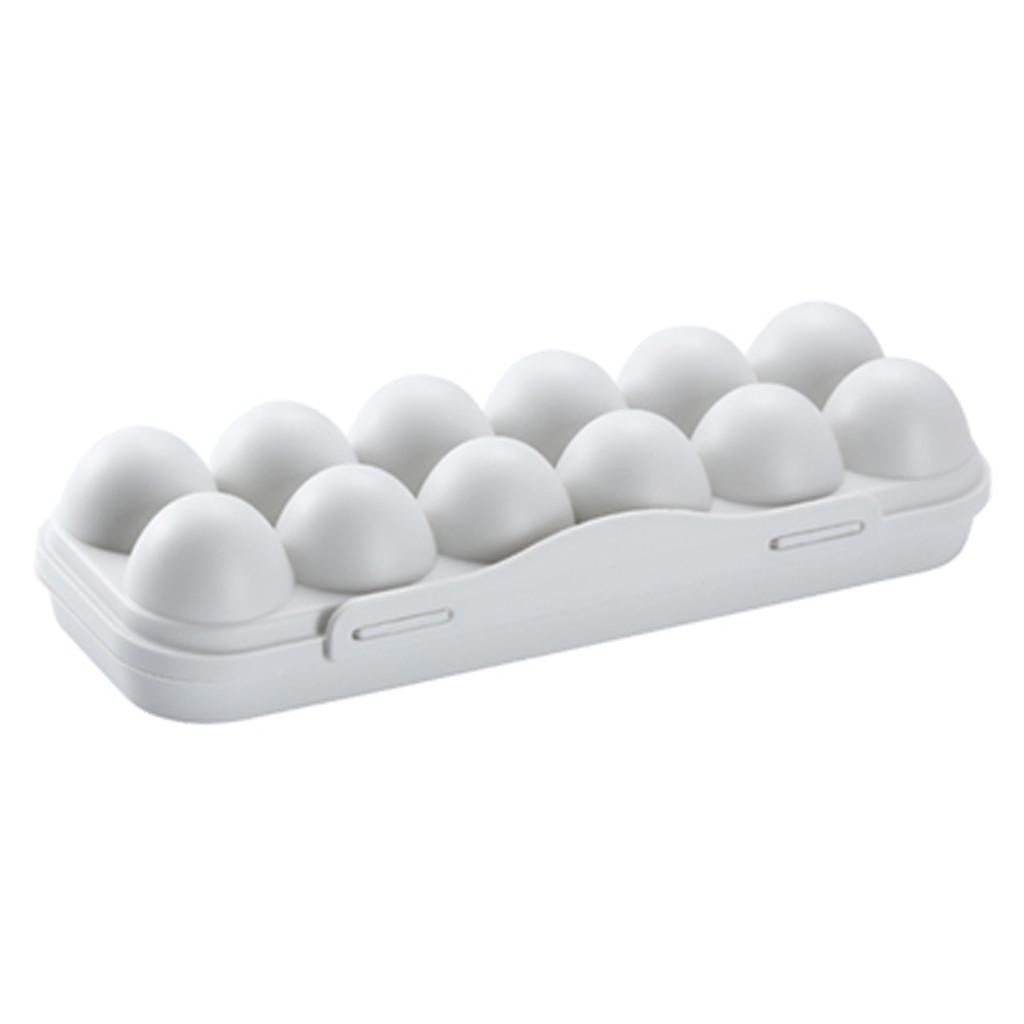 Egg Tray Holder Box Refrigerator Crisper Storage Container