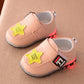 Baby's Little Leather Shoes Soft Soled Baby Walking Cartoon Shoes Children's Non Slip Lighting Flat Shoes