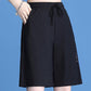 Ice Silk Wide Leg Pants Women's Summer High Waist Loose and Thin Large Size Quick-drying Casual Sports Shorts