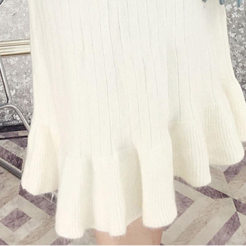 Women Sweaters Pullovers 2020 New Autumn Winter Long Knitted  Knitwear Female Long Sleeve Jumper Bottoming Tops Plus Size