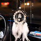 Car Pendant Car Pendant Imitation Pearl Dream Catcher Feather Rearview Mirror Pendant
