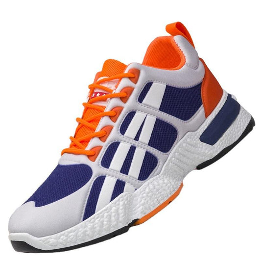 Unisex Contrast Color Casual Shoes Trendy Wild Fashion Couple Shoes Spring Breathable Sneakers
