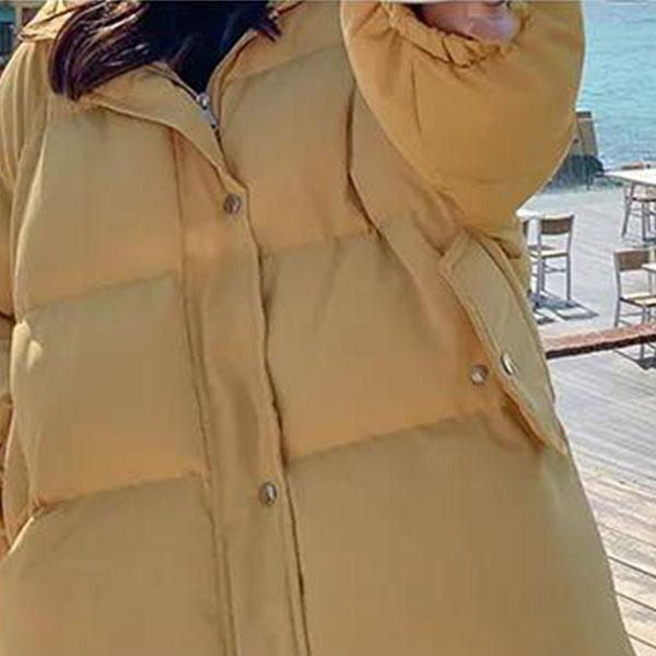 Winter Solid Color Down Padded Jacket, Short Student Padded Jacket, All-match Bread Jacket