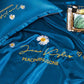 Three-piece Embroidered Ice Silk Mat Bed Ice Silk Mat with Foldable and Machine Washable Sheets
