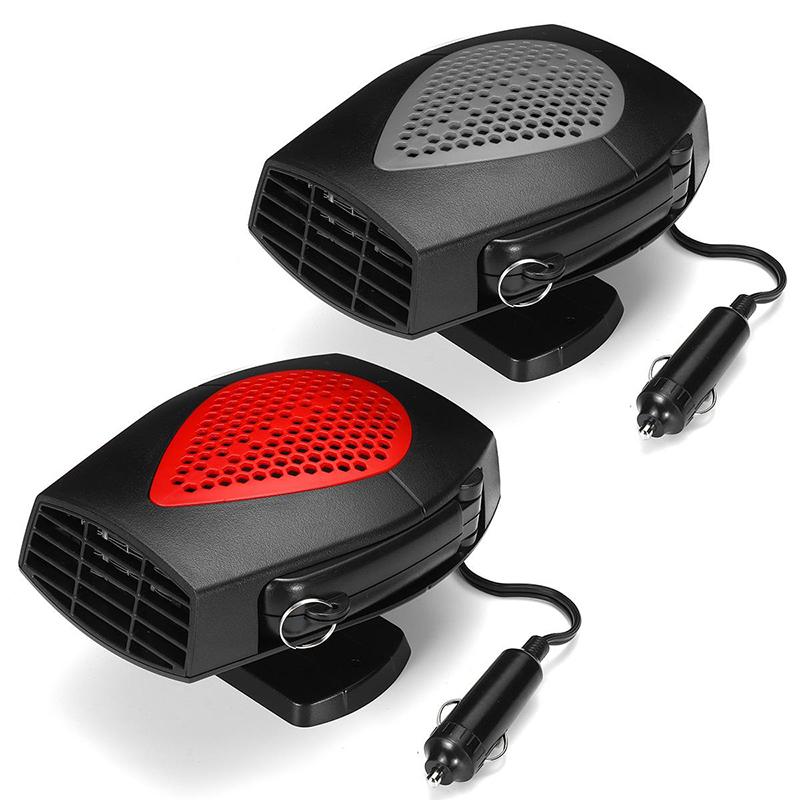 12V/24V Car Electric Heater Clothes Dryer Portable Air Purifier Windshield Defroster Heater for Car Truck RV SUV