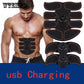 Belt Sticker Abs Training Massage Gear Pads Gel Patch Sheets EMS Wireless Muscle Stimulator Trainer