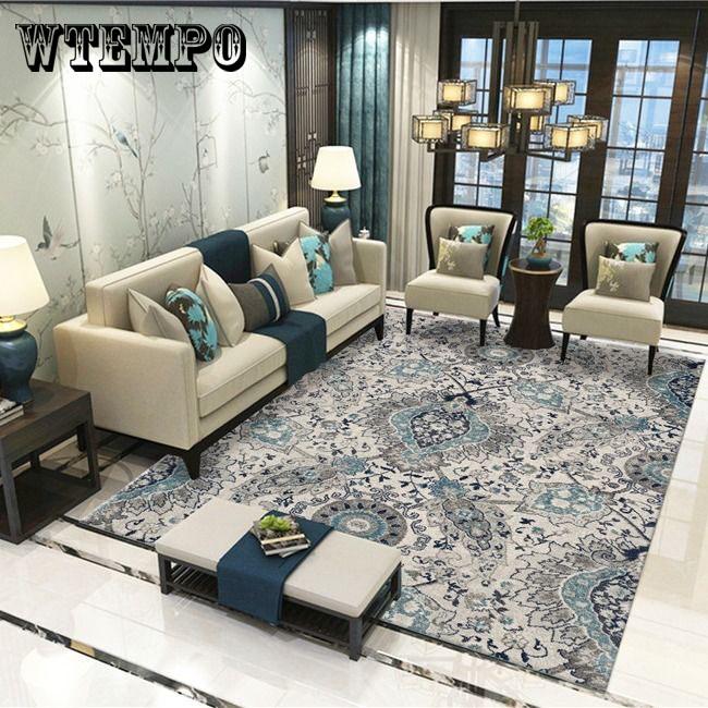Carpet geometric Indian Rug  plant Morocco Modern contemporary design Nordic Pastoral style