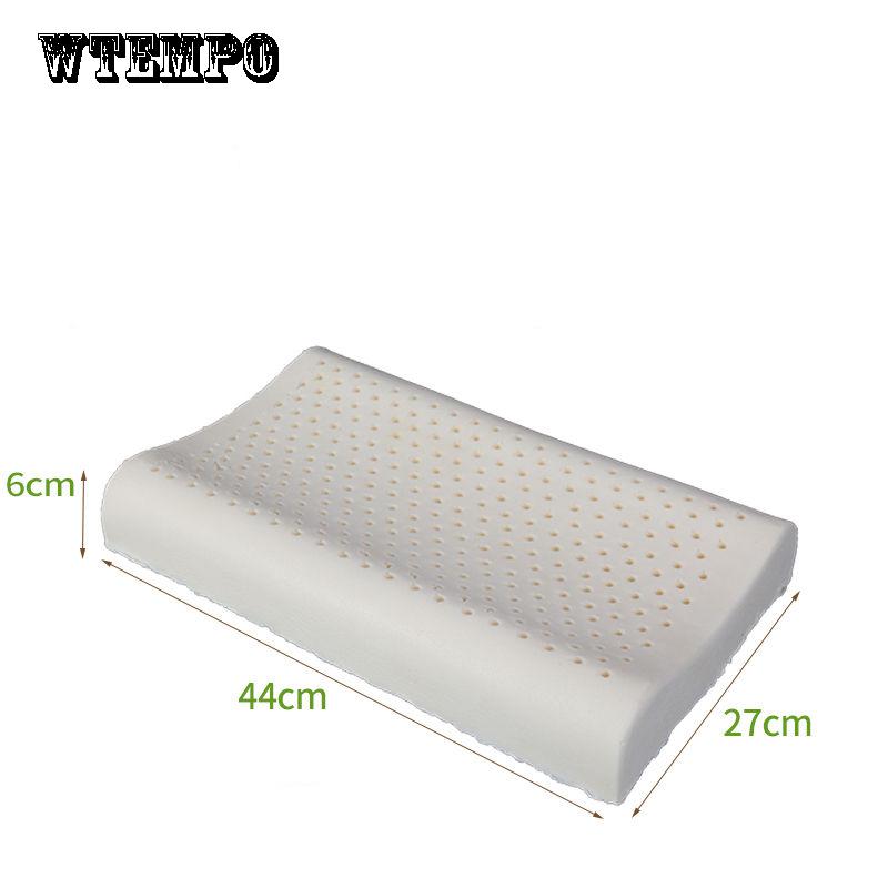 Adult massage pillow Thai natural latex pillow protection cervical rubber memory pillow