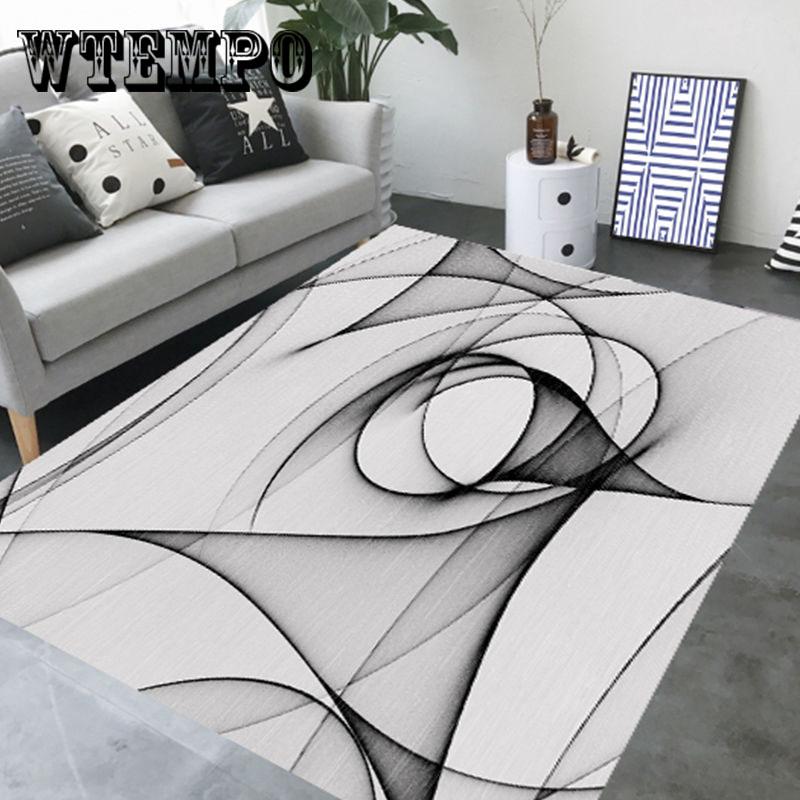 Fashion Modern Line Cross Door Mat Carpet Bedroom Rug Living Room Kitchen Mats