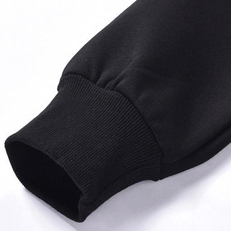 Black Velvet Lining Plus Velvet Thickening Guard Pants Women's Autumn and Winter Wear High Waist Loose Harem Pants Casual Sports Pants