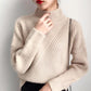 Turtleneck Sweater Women Loose Lazy Style Autumn and Winter Pullover Long-sleeved Thickened Student Bottoming Sweater