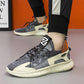 Fall Men's Korean Sneakers Trendy Flying Woven Sports Shoes All-match Comfortable Men's Shoes