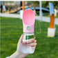Portable Pet Water Bottle Travel Outdoor Leak Proof Cat Dog Water Feeder Bowl Dispenser