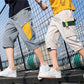 Summer Thin Loose Trend Student All-match Shorts Work Clothes Shorts Cropped Casual Pants