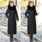 Middle-aged and Elderly Women's Cotton-padded Jacket Loose Plus Fertilizer Plus Size Winter Jacket Thickened Cotton Jacket