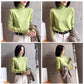 Pofulove Female Turtleneck Knitted Pullover Sweaters loose  Sweater  Tops winter Casual Jumper