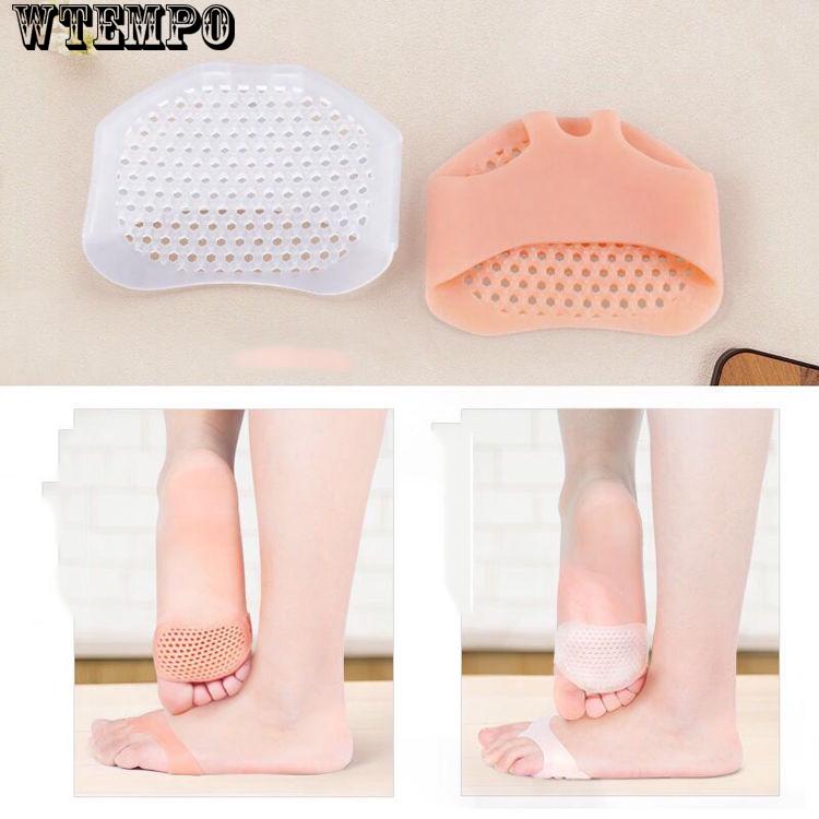Foot Supplies Silicone Soft Forefoot Invisible High Heel Shoes Slip Resistant Half Yard Pads