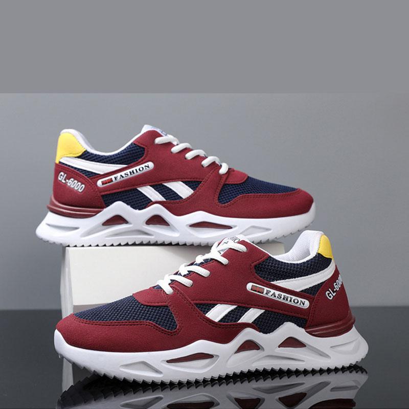 Sports Shoes Fashion Korean Spring and Summer Trendy Shoes Men's Casual Shoes Elastic Shoes Non-slip Shoes