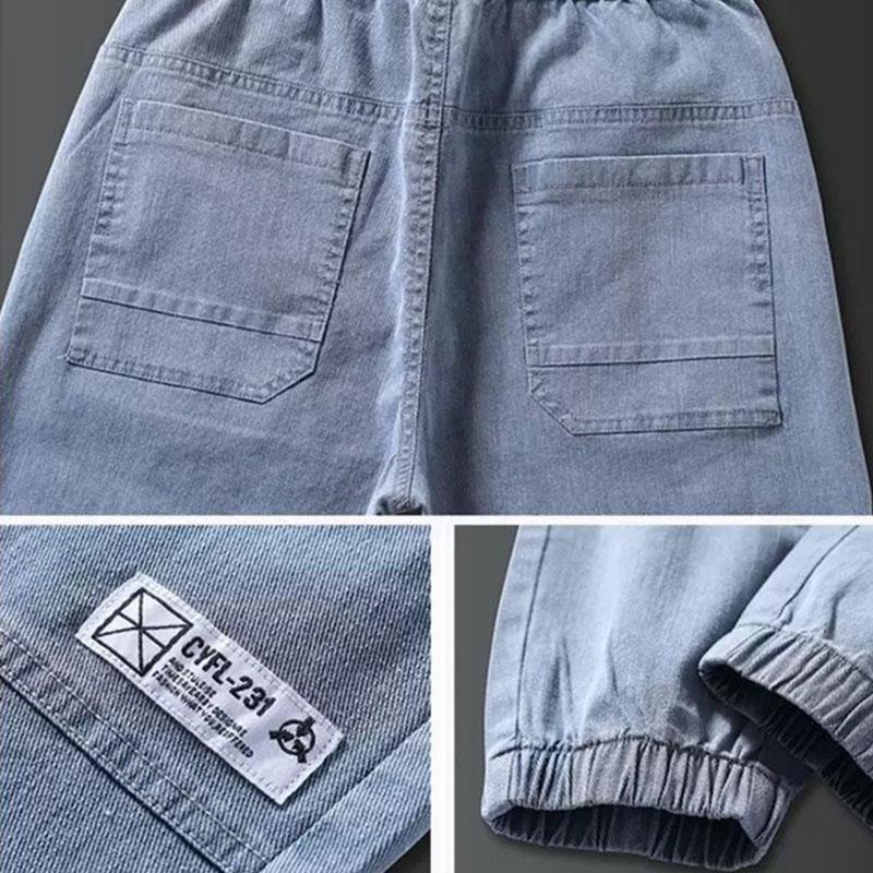 Stretch Casual Mens Jeans Summer Men's Denim Students  Jeans