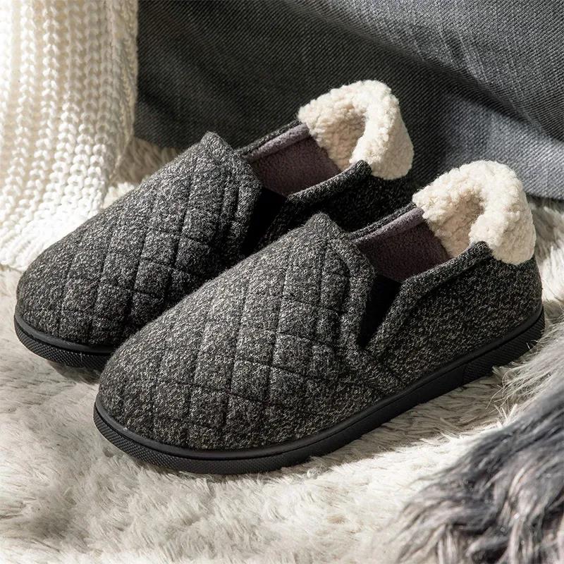 Women's Winter Warm and Comfortable Cold-proof Cotton Shoes Plus Velvet Non-slip Flat Shoes