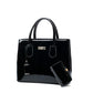Fashion Minimalist Patent Leather Handbag Female Bright Skin Wild Messenger Bag Women Shoulder Bag