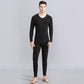 Seamless Thermal Underwear Men's Suit Thickened Plus Velvet Base Constant Temperature Heating German Velvet Autumn Clothes Long Trousers In Winter